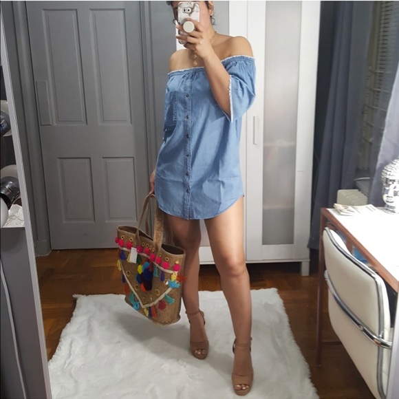 🚫SOLD | 🏷SALE | Personal item | Chambray Dress - Picture 3 of 5